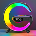 G-Shaped Intelligent LED Lamp with Bluetooth Speaker and Wireless Charger