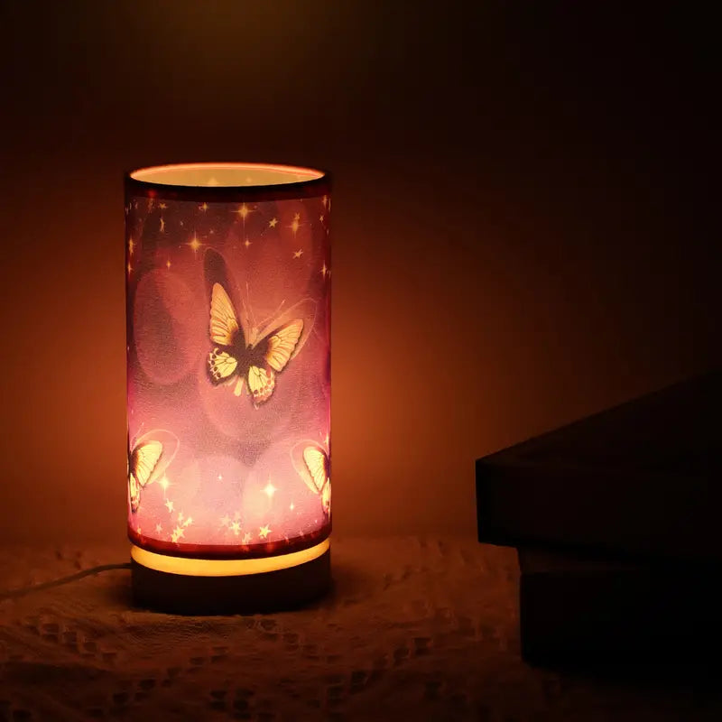 Gorgeous Purple Butterfly Table Lamp for Your Room