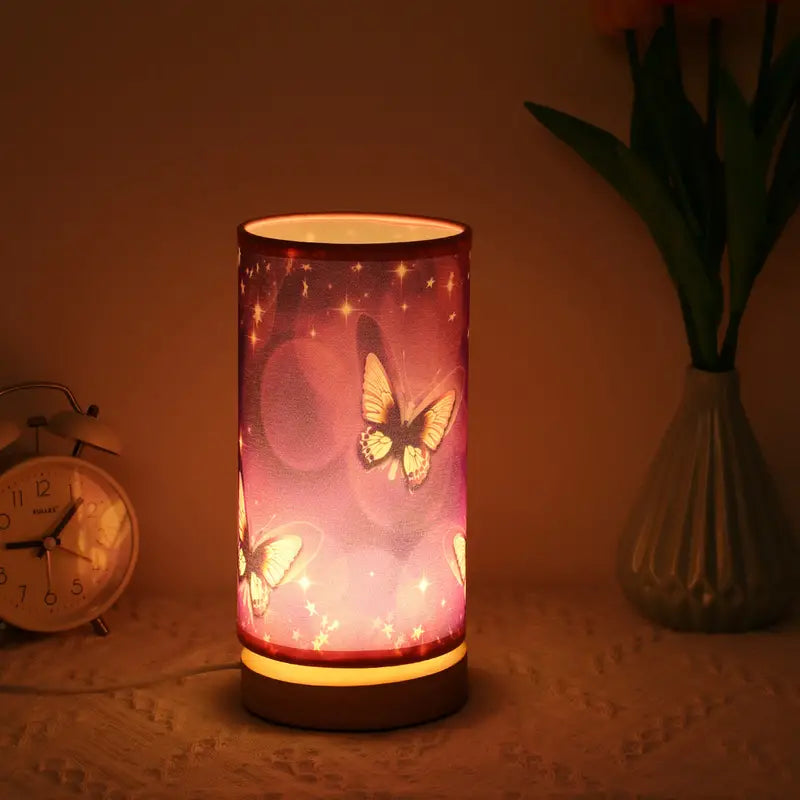 Gorgeous Purple Butterfly Table Lamp for Your Room