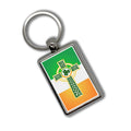 Apedes Irish Celtic Crest Keychain Metallic Key Chain Keyring (Irish Celtic Crest)