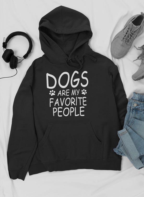 Dogs Are My Favorite People Hoodie-0