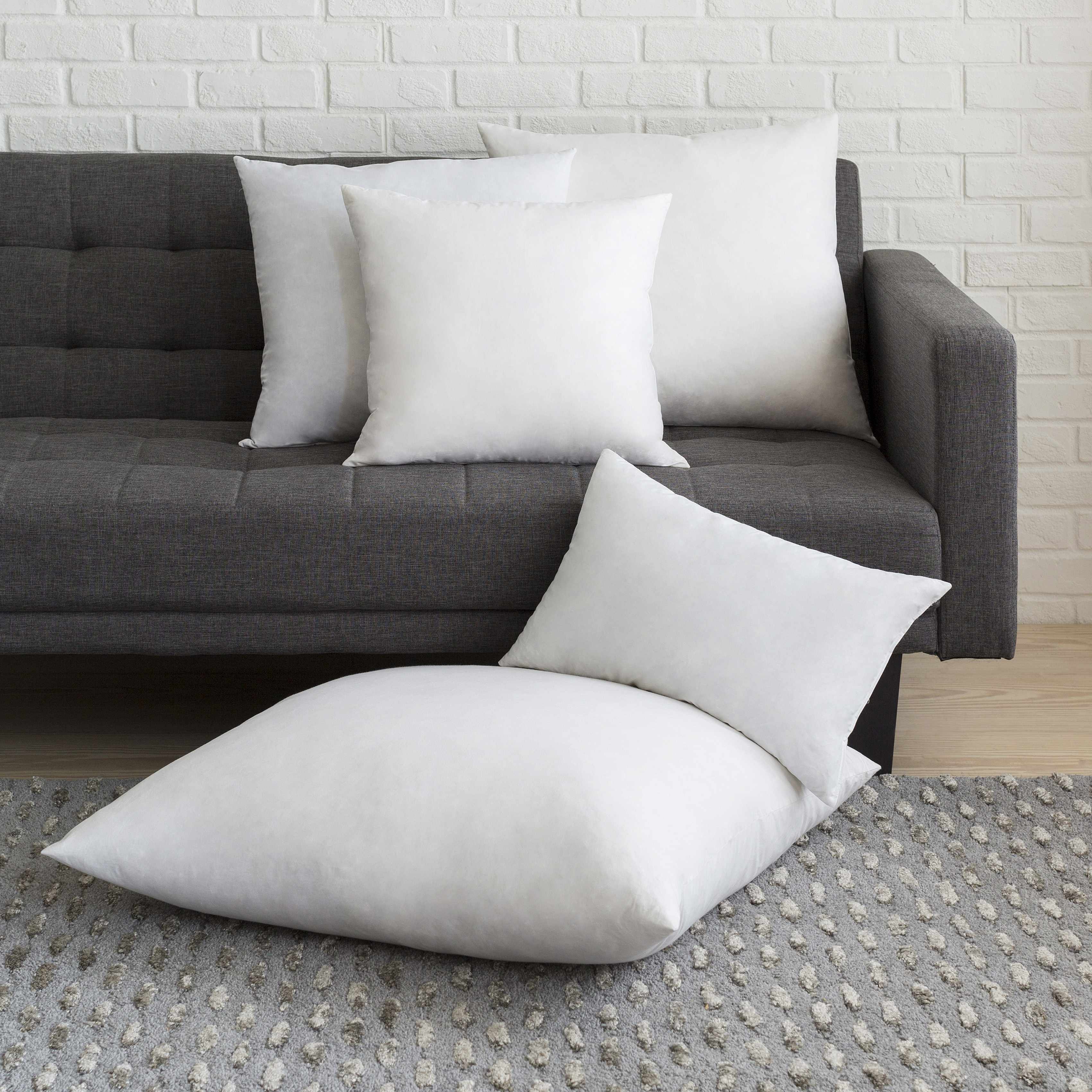 Feather Pillow Insert-0