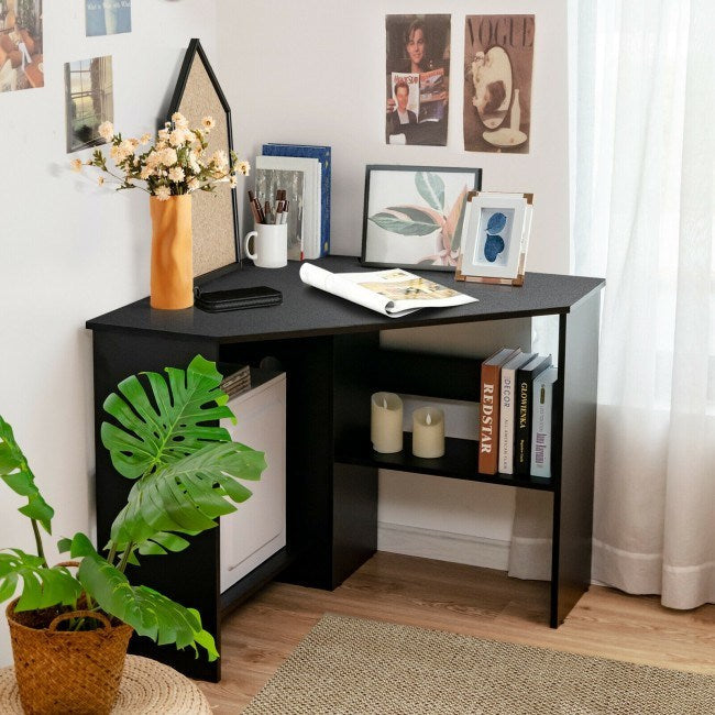 Triangle Corner Computer Desk