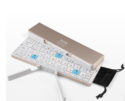 Mini Folding Bluetooth Wireless Keyboard for Devices