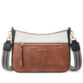 BOSTANTEN Crossbody Purses for Women Vegan Leather Hobo Bags Shoulder Handbags with Detachable Guitar Strap