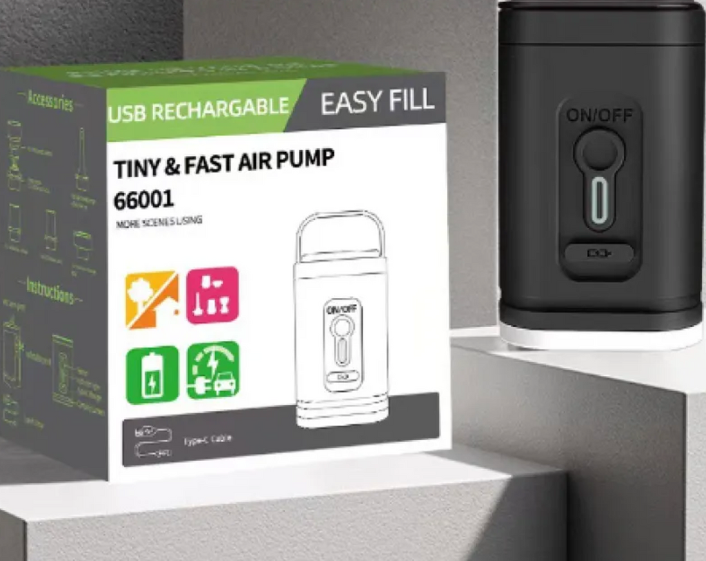Portable Air Pump & LED Light