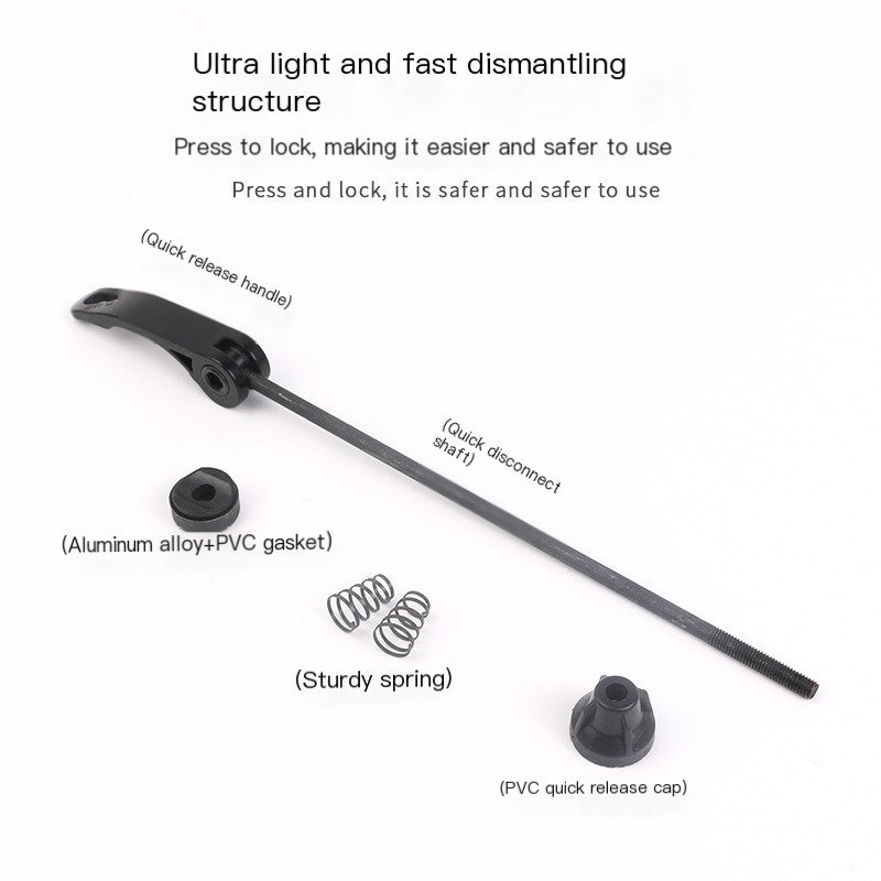Universal Quick Release Axle for Mountain Bikes