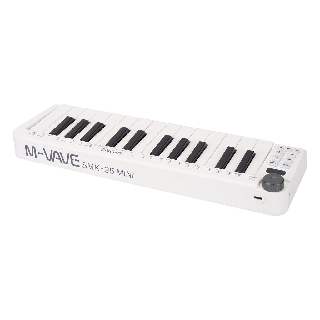 M-VAVE SMK-25mini Wireless 25-Key MIDI Keyboard