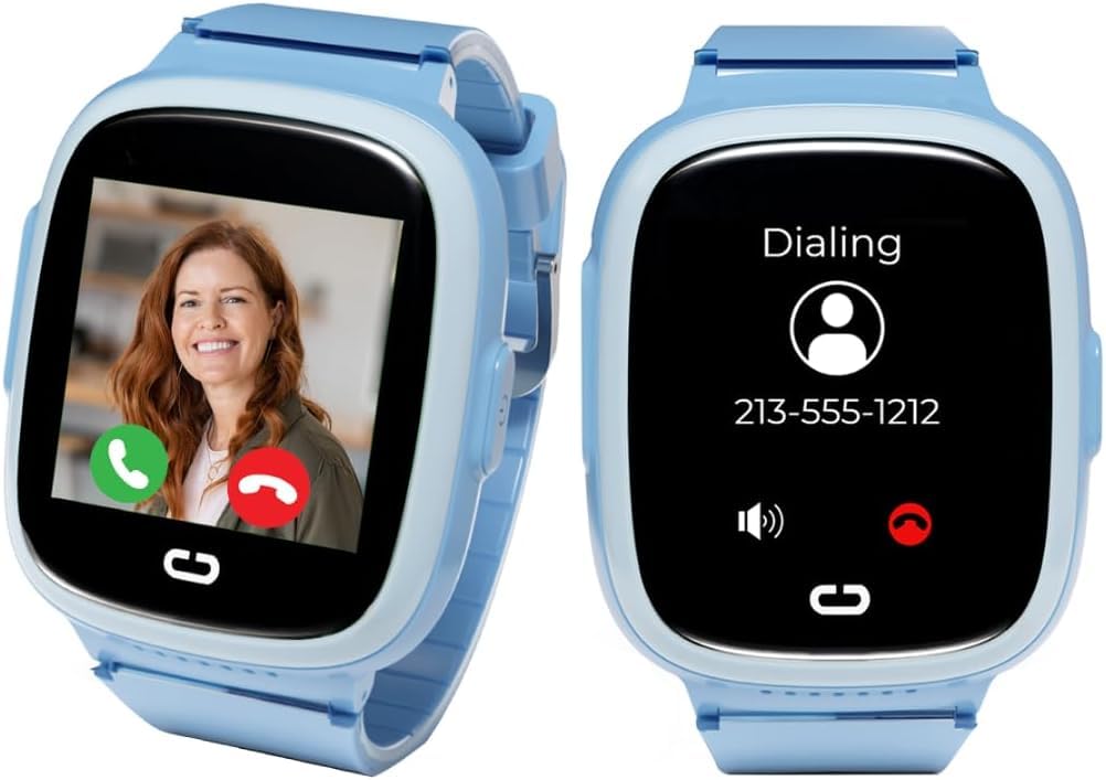 SECULIFE - Kids Watch with GPS tracker | SOS Safety Alerts | Two-Way Calling & Texting | Kids Tracking Watch | School Mode | No Social Media | Smart Watch | Advance Parental Controls