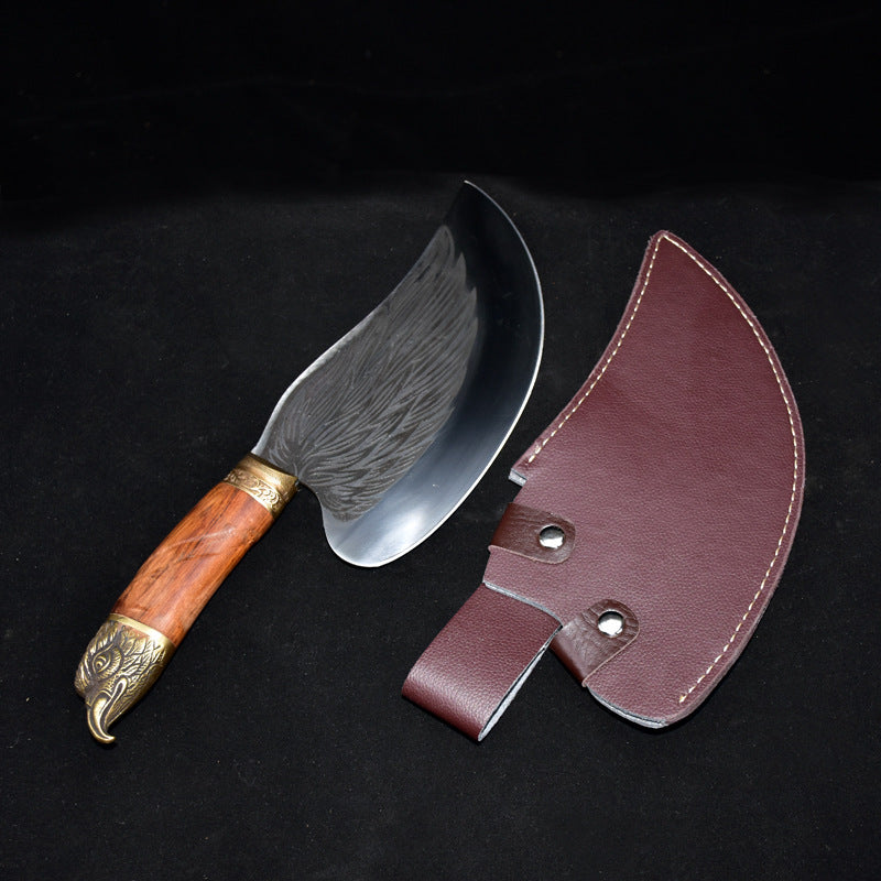 Handcrafted Dual-Use Bone and Slicing Knife for Kitchen