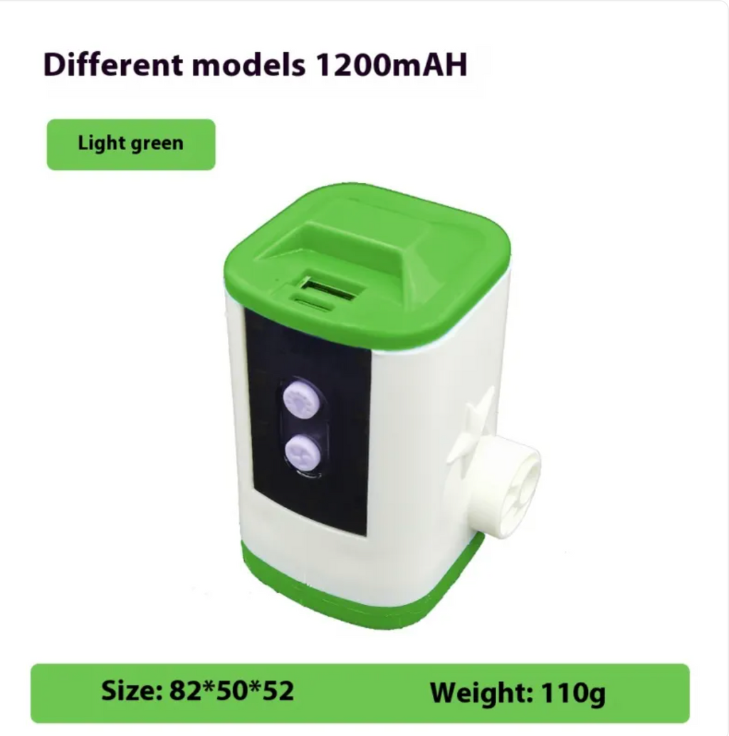 Portable Air Pump & LED Light