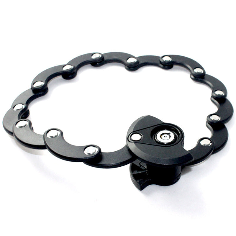 Bicycle Lock Anti-Theft Chain for Mountain and Electric Bikes
