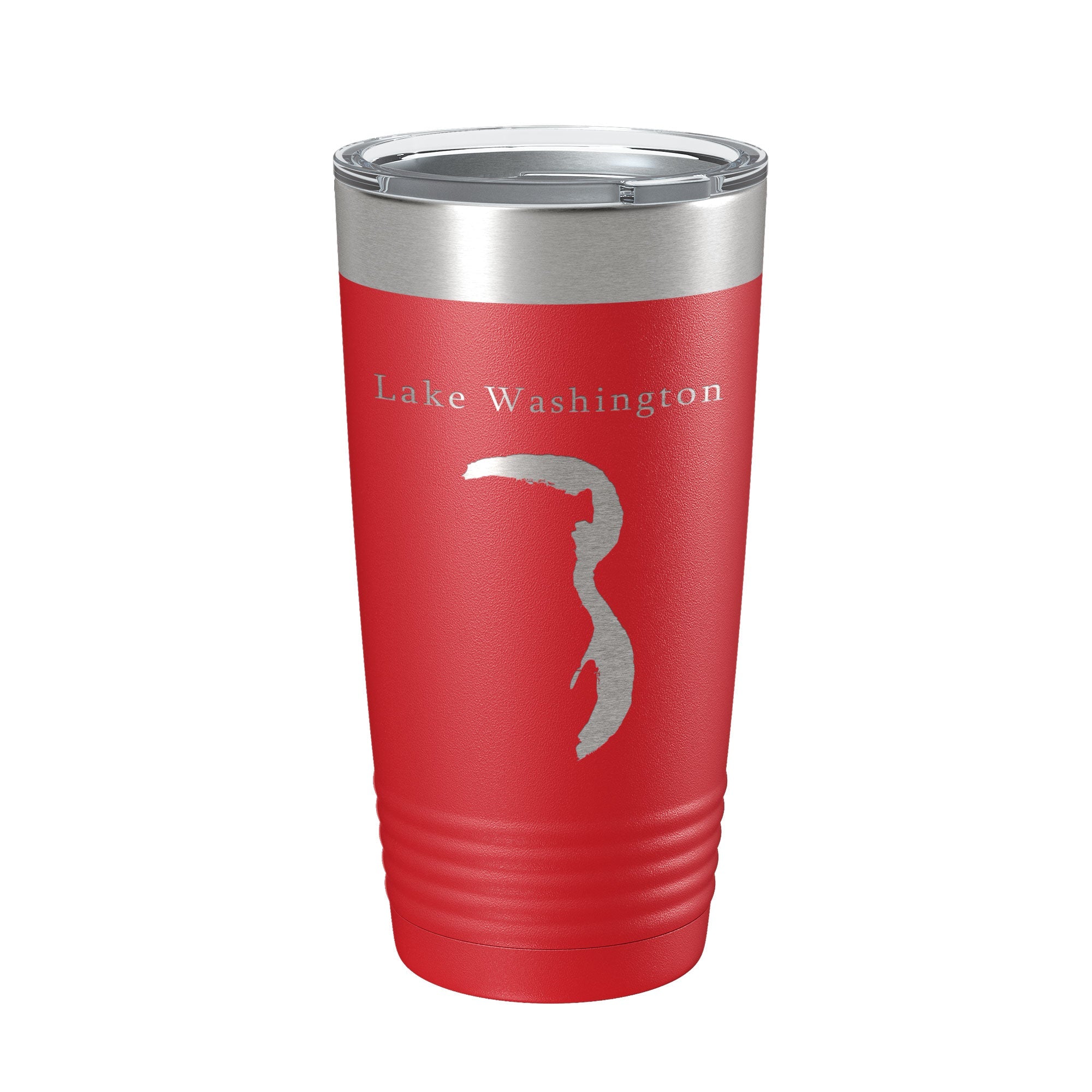 Lake Washington Map Tumbler Travel Mug Insulated Laser Engraved Coffee Cup Mississippi 20 oz-10