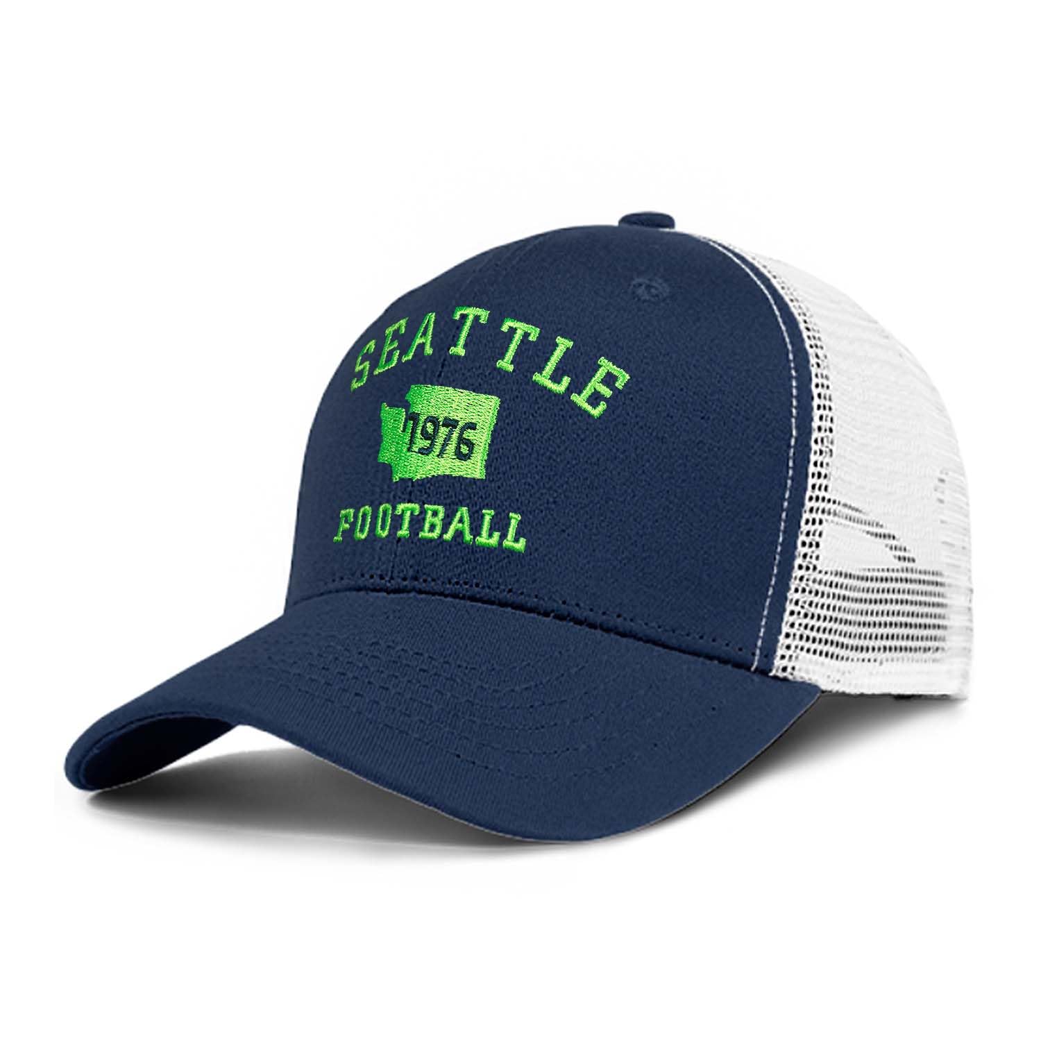 City Classic Football Hat Embroidered Trucker Hat for Men Women Baseball Cap Dad Hat for Football Fans Gifts