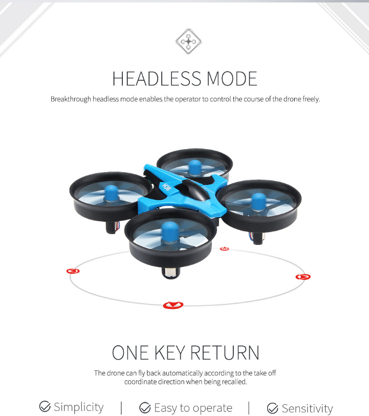 JJRC H36 Mini Remote Control Drone Quadcopter