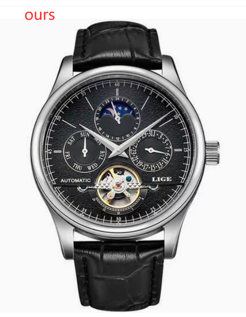 Men's Mechanical Skeleton Watch