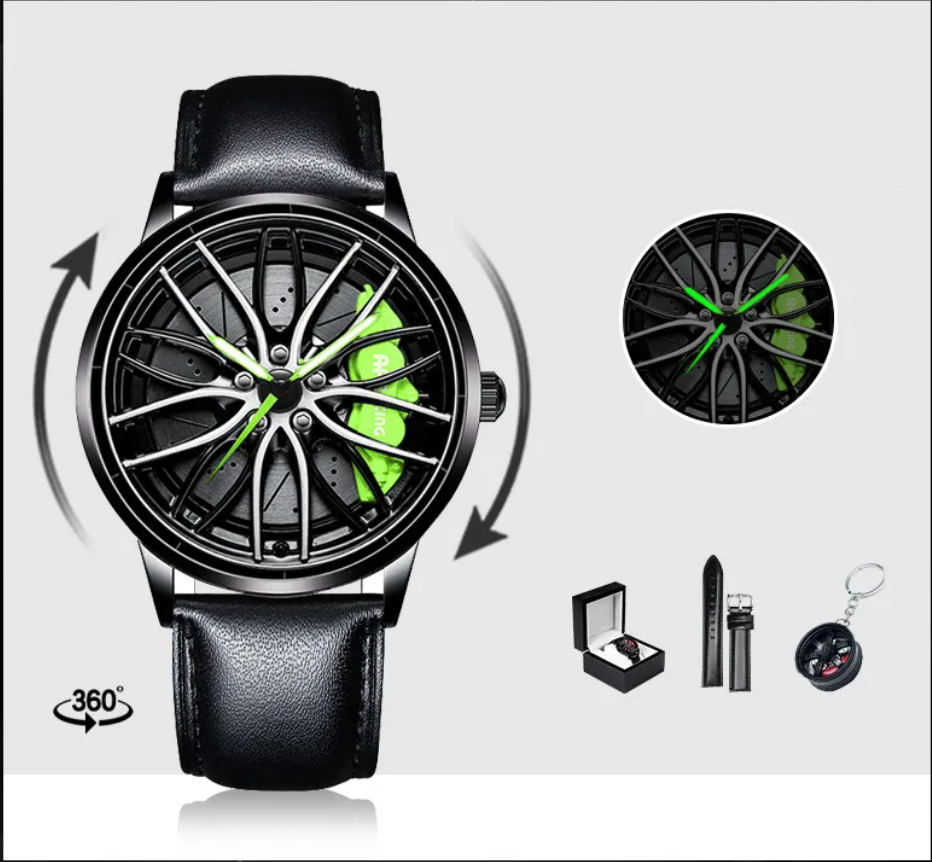Skeleton Forged Caliper AMG488 Men's Watch