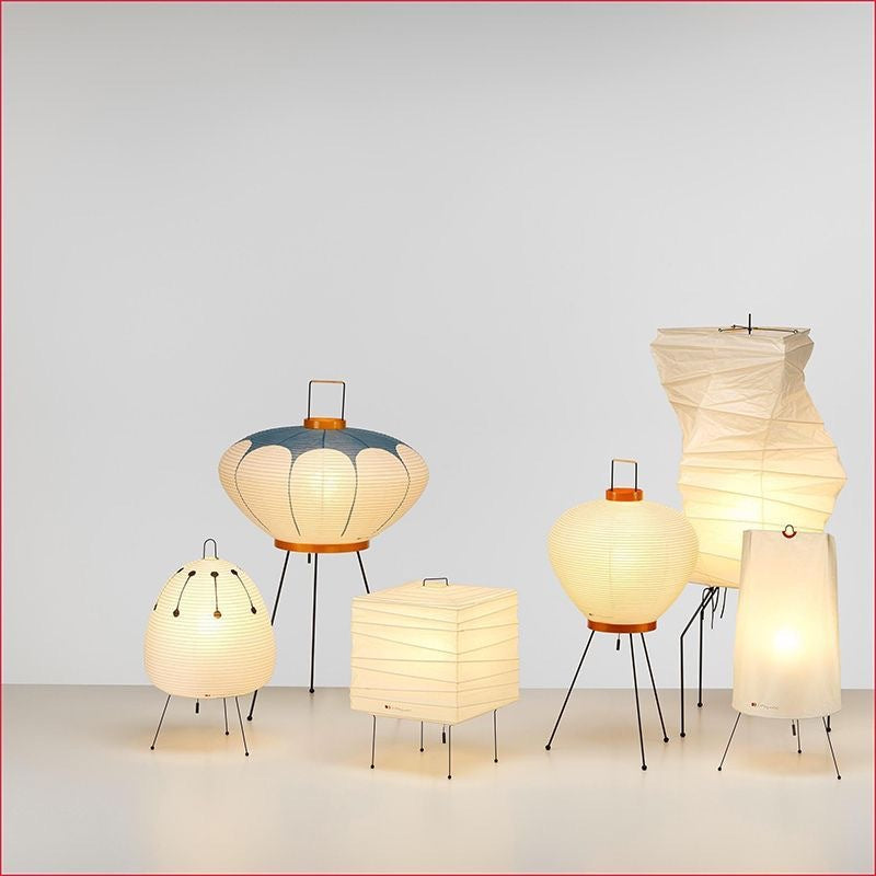 Japanese Wabi-Sabi Rice Paper Table Lamp-1