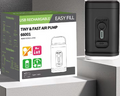 Portable Electric Air Pump with Light