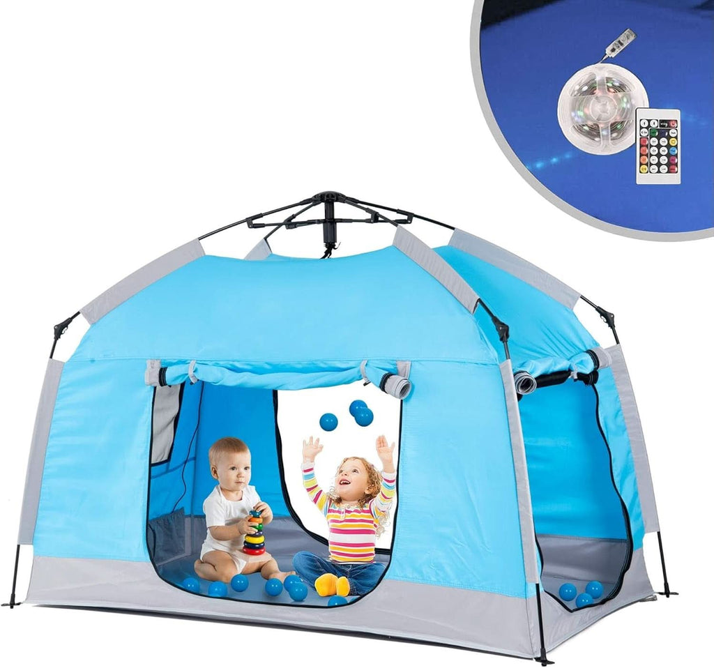 Tran sportable Kids Play Tent With Illuminated LED Features-2