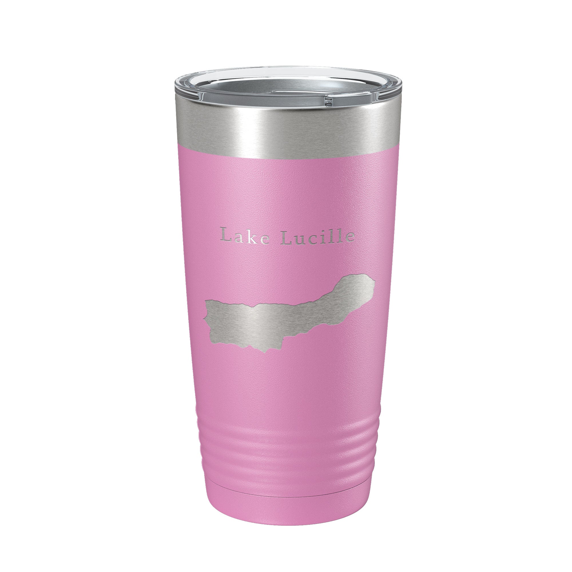 Lake Lucille Map Tumbler Travel Mug Insulated Laser Engraved Coffee Cup Alaska 20 oz-14