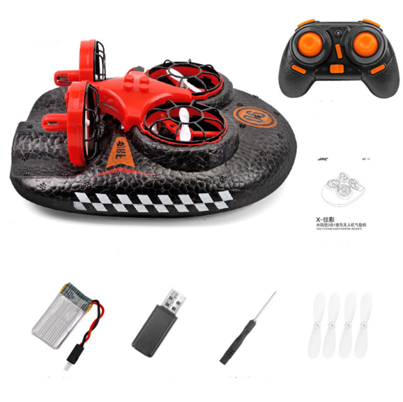 A150 Upgraded Mini Drone with RC Car and Hovercraft