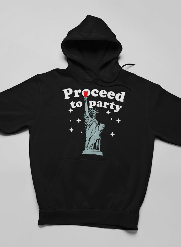 Proceed To Party Hoodie-0