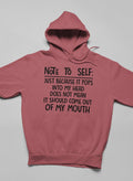 Note To Self Hoodie-0