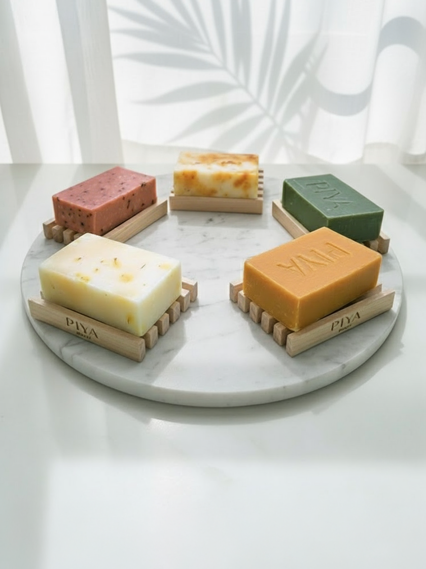 PIYA All Soaps with Soap Dish-1