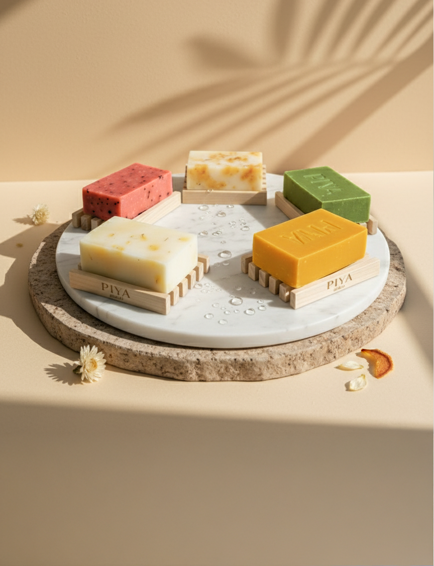 PIYA All Soaps with Soap Dish-0