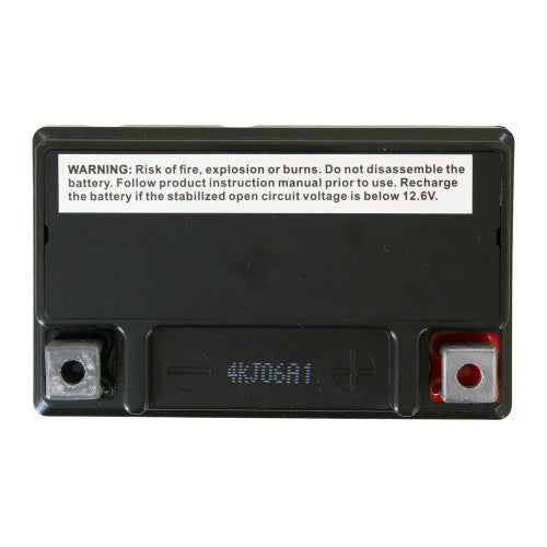 Factory Racing Parts AGM Battery FRX4L For ATVs, Motorcycles, and Scooters YTX4L-BS, BTX4L-BS-4
