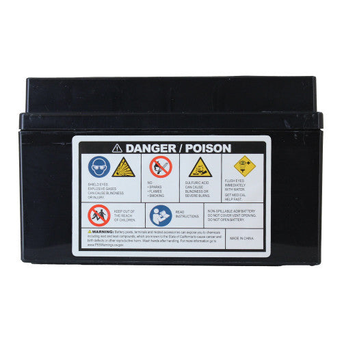 Factory Racing Parts AGM Battery FRZ10S For ATVs, Motorcycles, and Scooters YTZ10S, BTZ10S-2