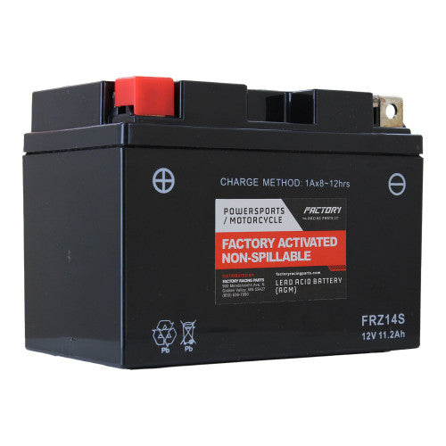 Factory Racing Parts AGM Battery FRZ14S For Motorcycles and Scooters YTZ14S, YTZ12S, BTZ12S, BTZ14S-0