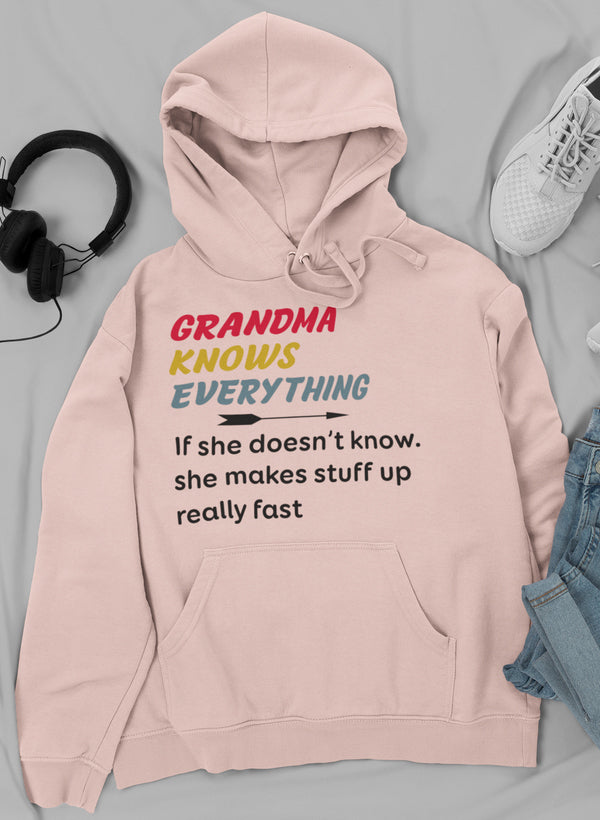 Grandma Knows Everything Hoodie-1