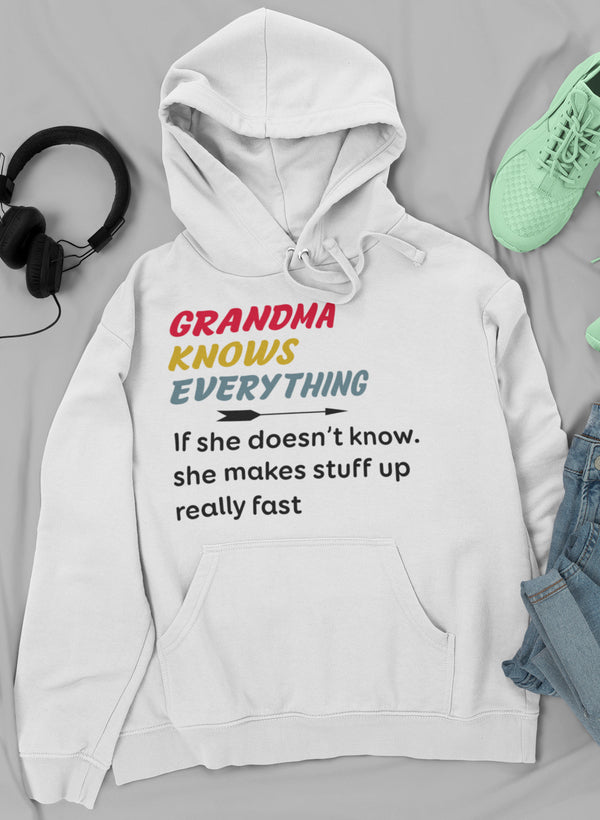 Grandma Knows Everything Hoodie-2