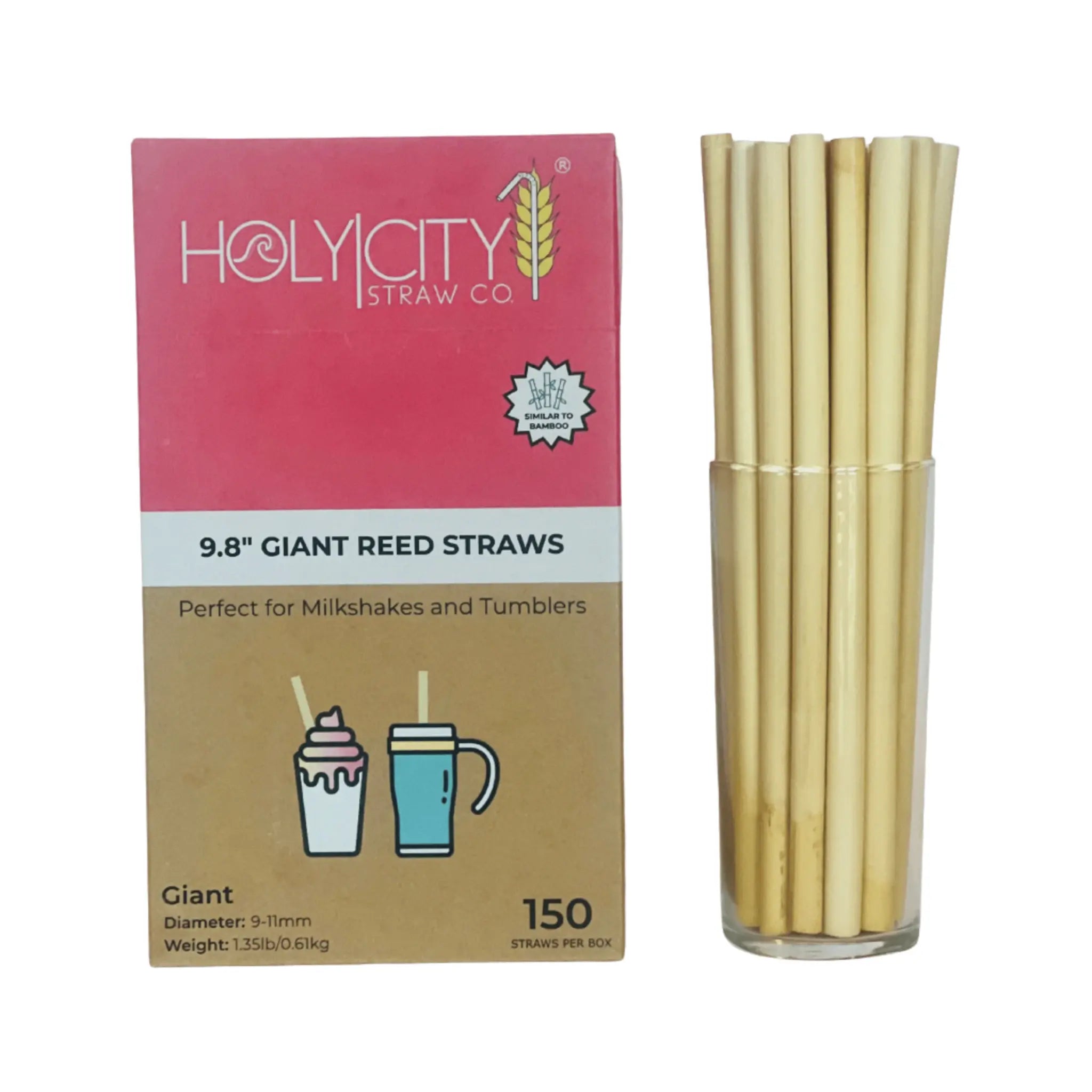 9.8" Giant Reed Straws-0