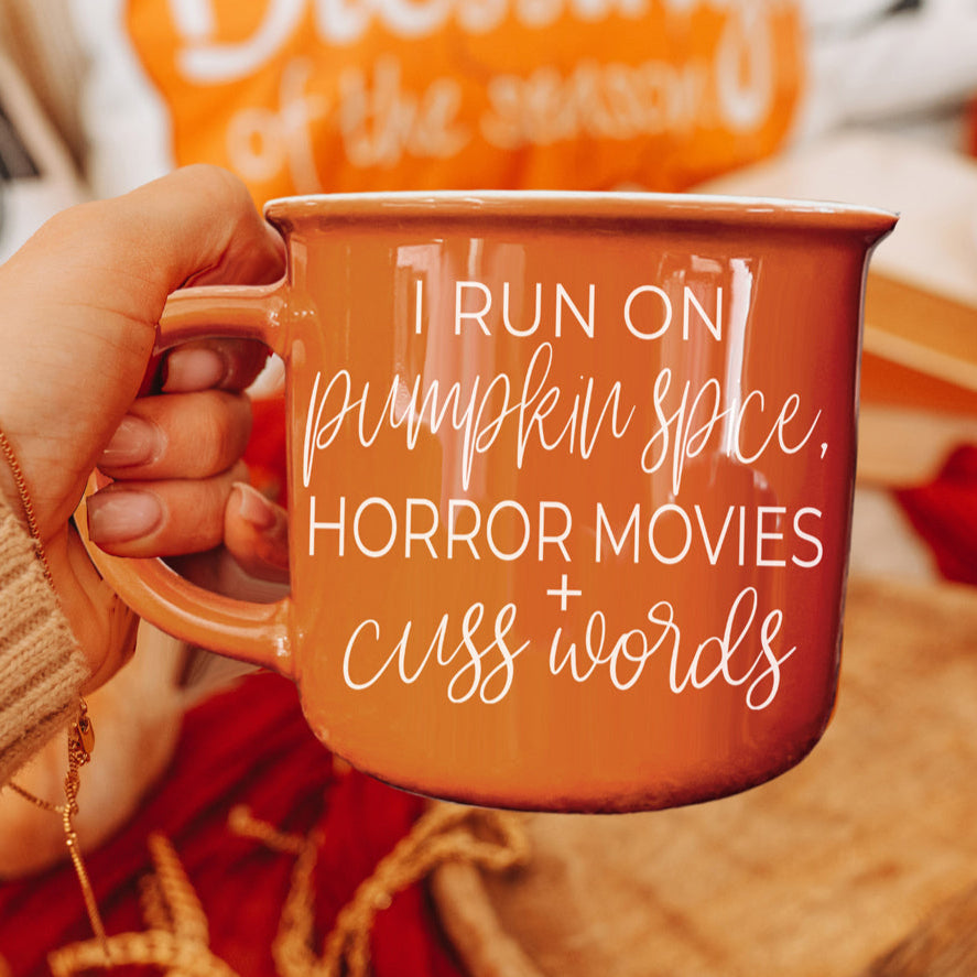 Pumpkin + Horror Mug-1