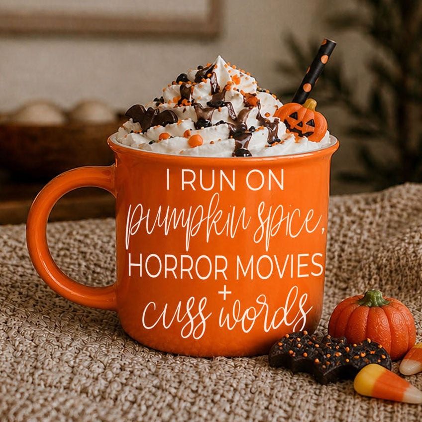 Pumpkin + Horror Mug-0