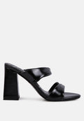 Hot Mess Puffy Block Heel Sandals-0