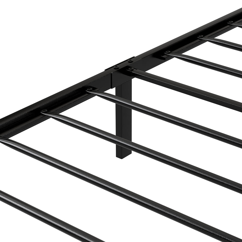 Levede Single Bed Frame Storage Headboard Industrial