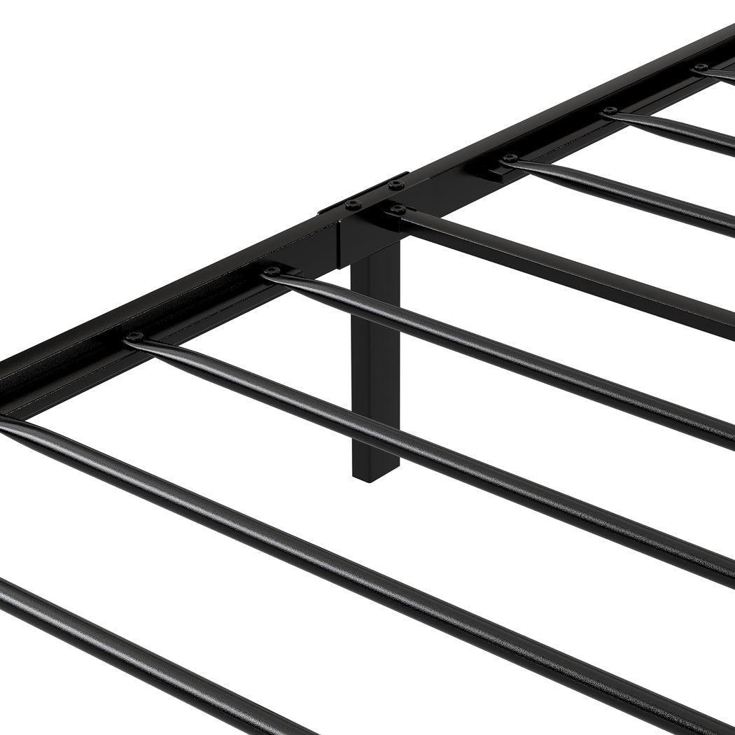 Levede Single Bed Frame Storage Headboard Industrial