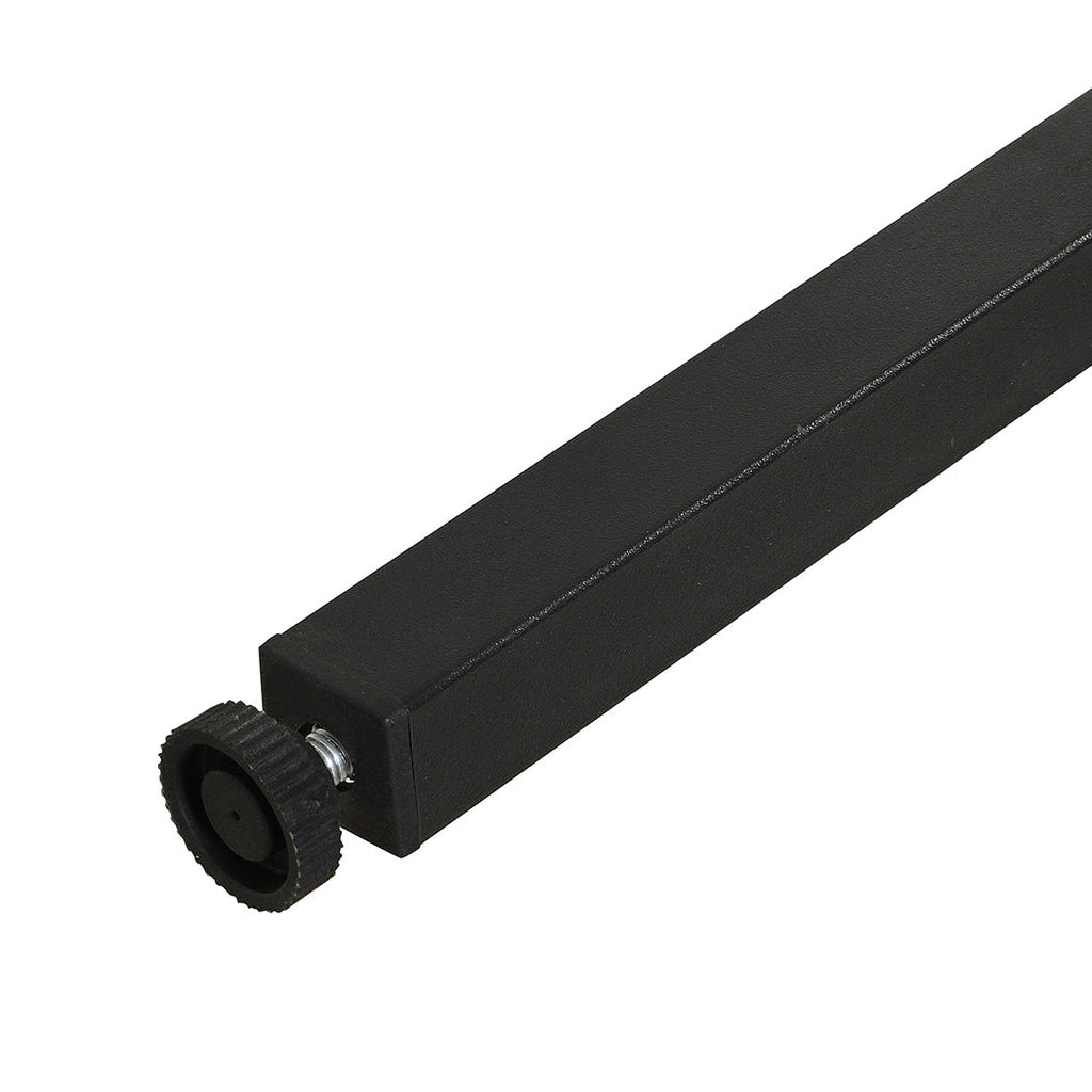 Levede King Bed Frame Industrial Storage LED Charing