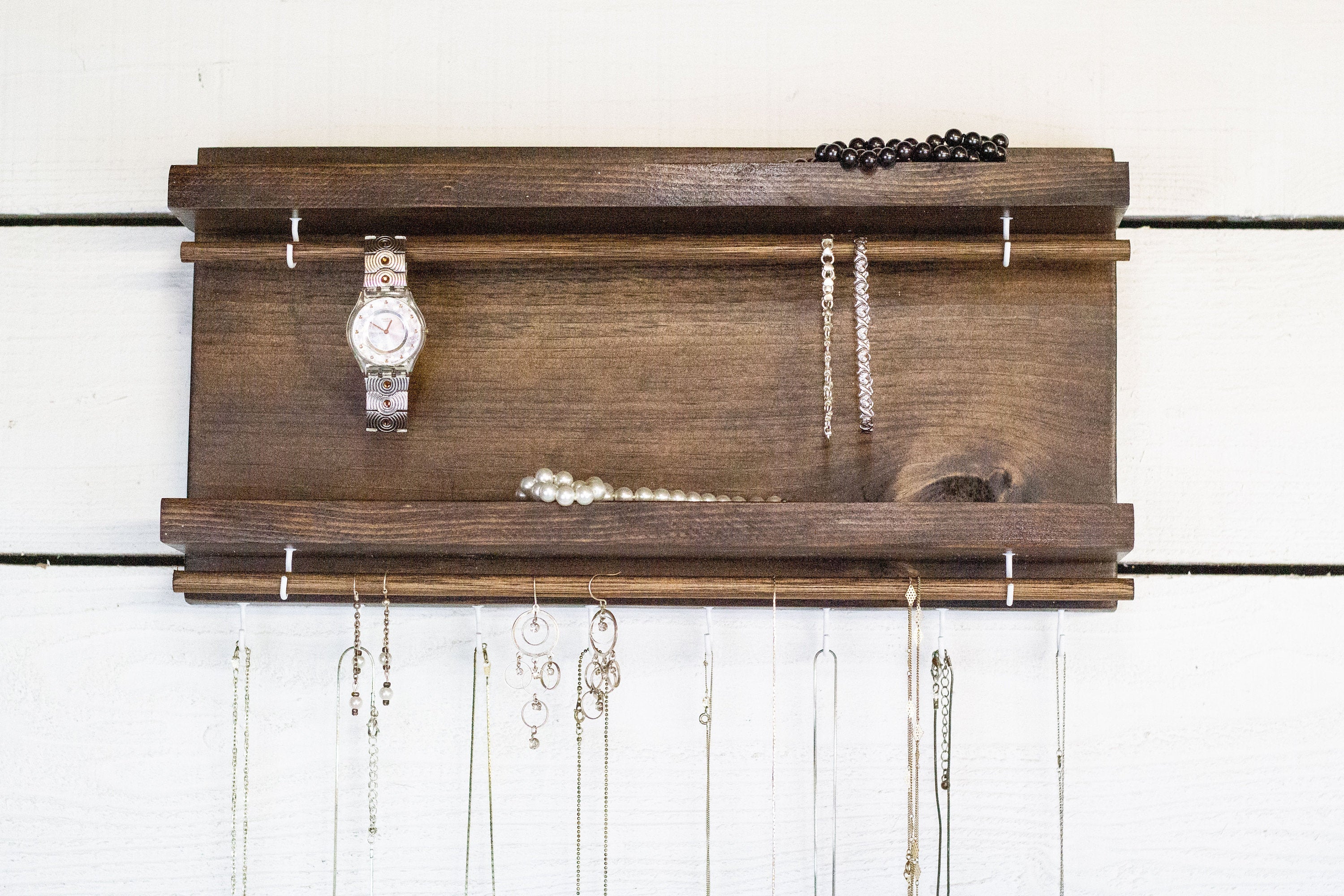 Jewelry Holder with Two Shelves.-0