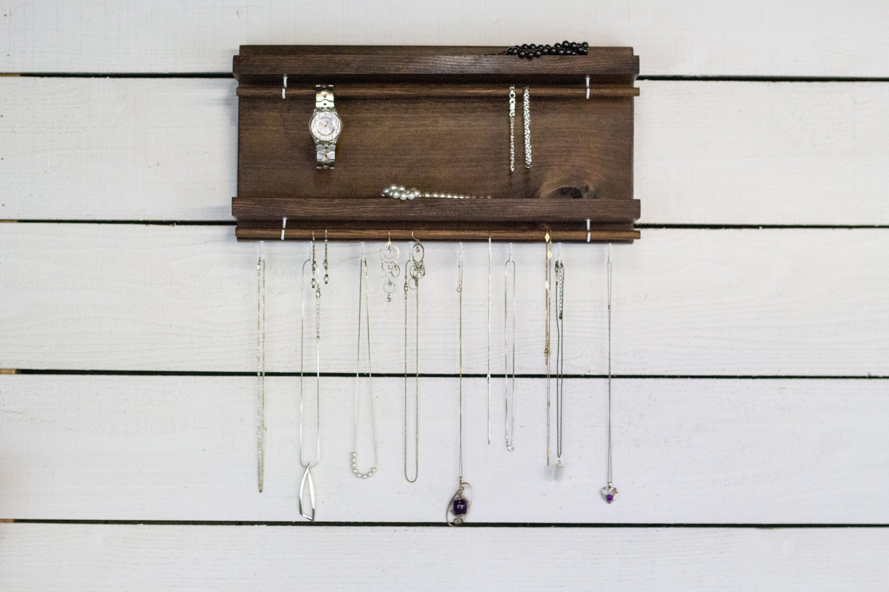 Jewelry Holder with Two Shelves.-1