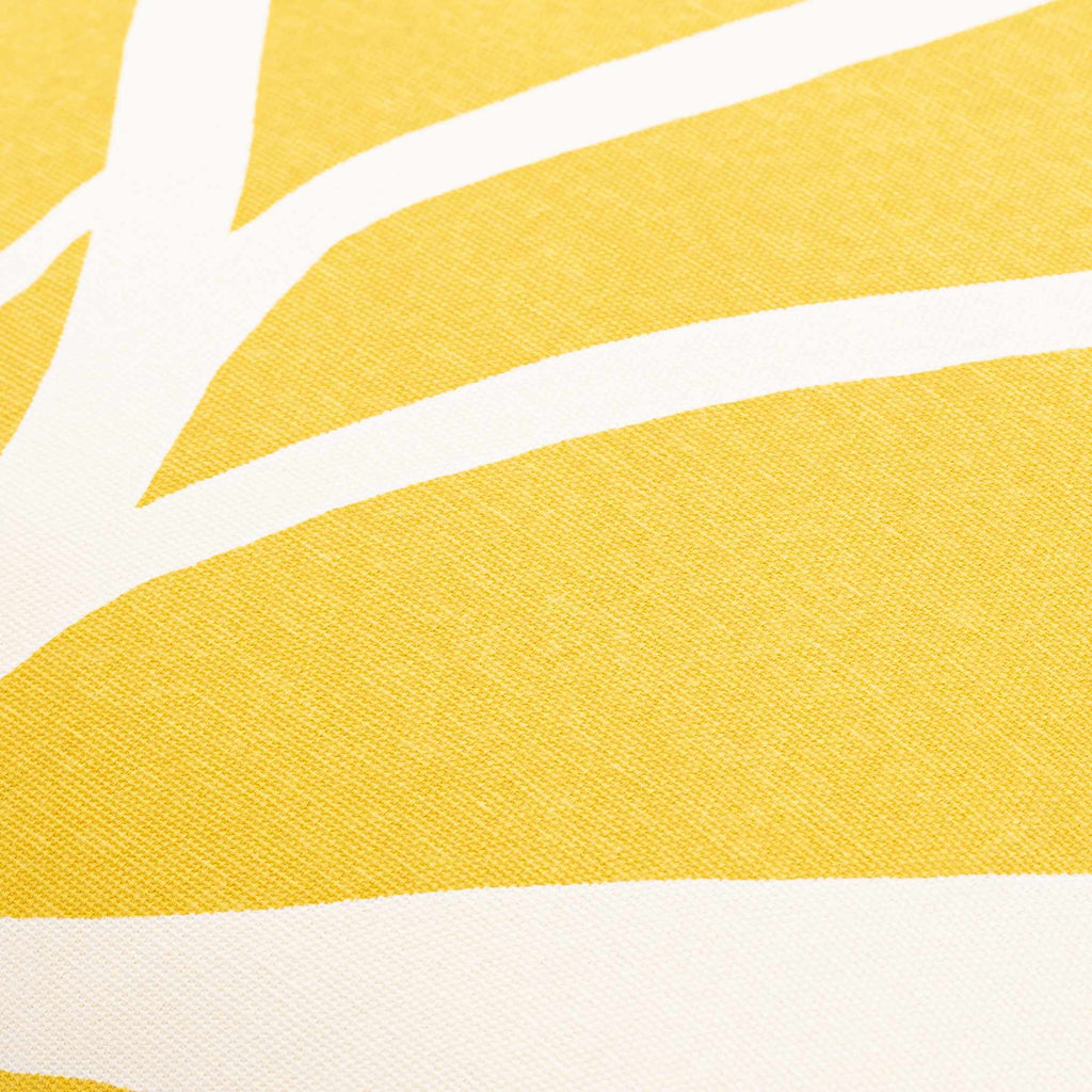 Kalang Yellow Leaf Abstract Accent Pillow - Clearance-2