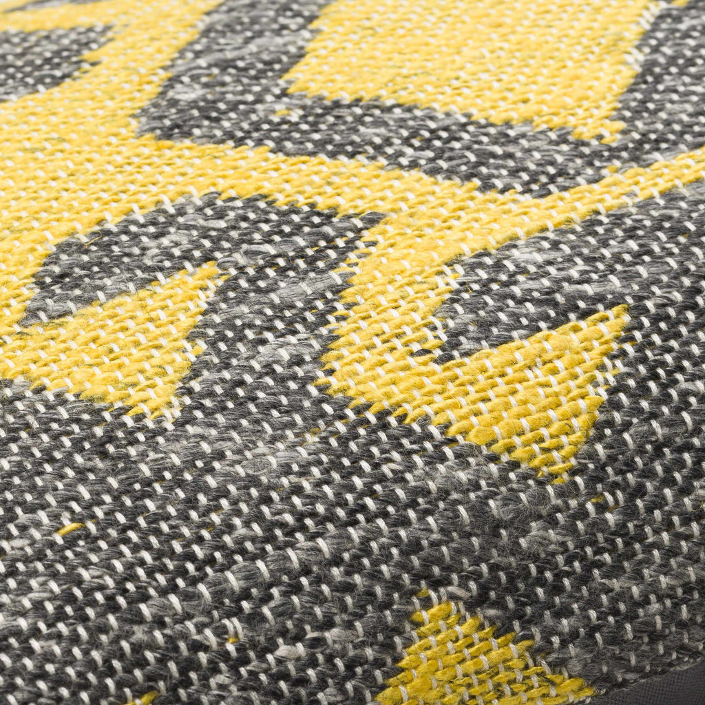 Koronadal Yellow&Grey Geometric Throw Pillow - Clearance-4