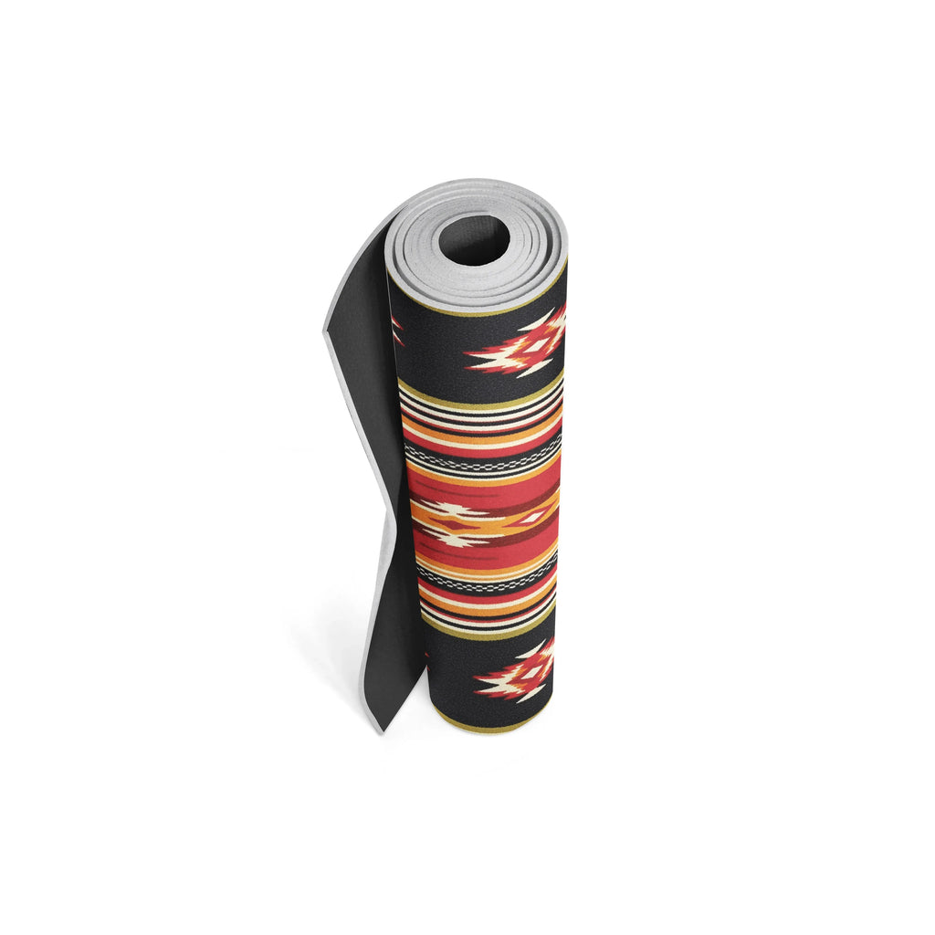 Lava Park Yoga Mat – Non-Slip, Cushioned, and Stylish for Studio, Home & Outdoor Practice-4