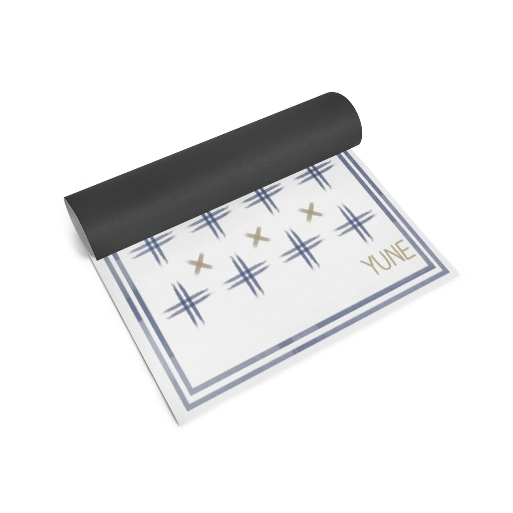 Saeki Cloud Nine Yoga Mat – 6mm Non-Slip, Eco-Friendly (White)-2