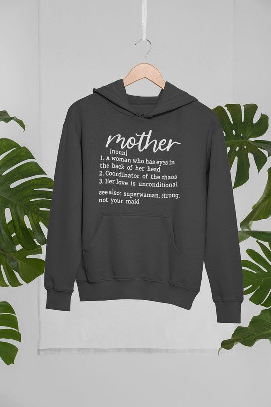 Mom Noun Hoodie-0