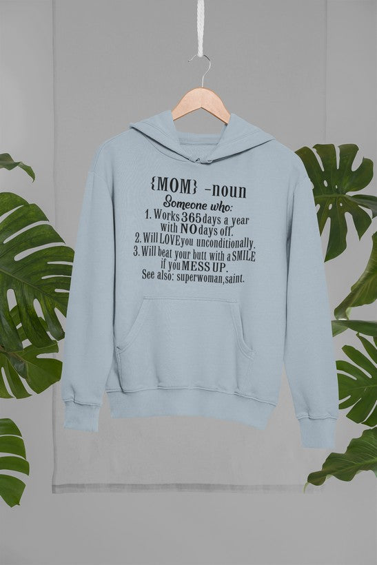 Mom Noun Hoodie-1